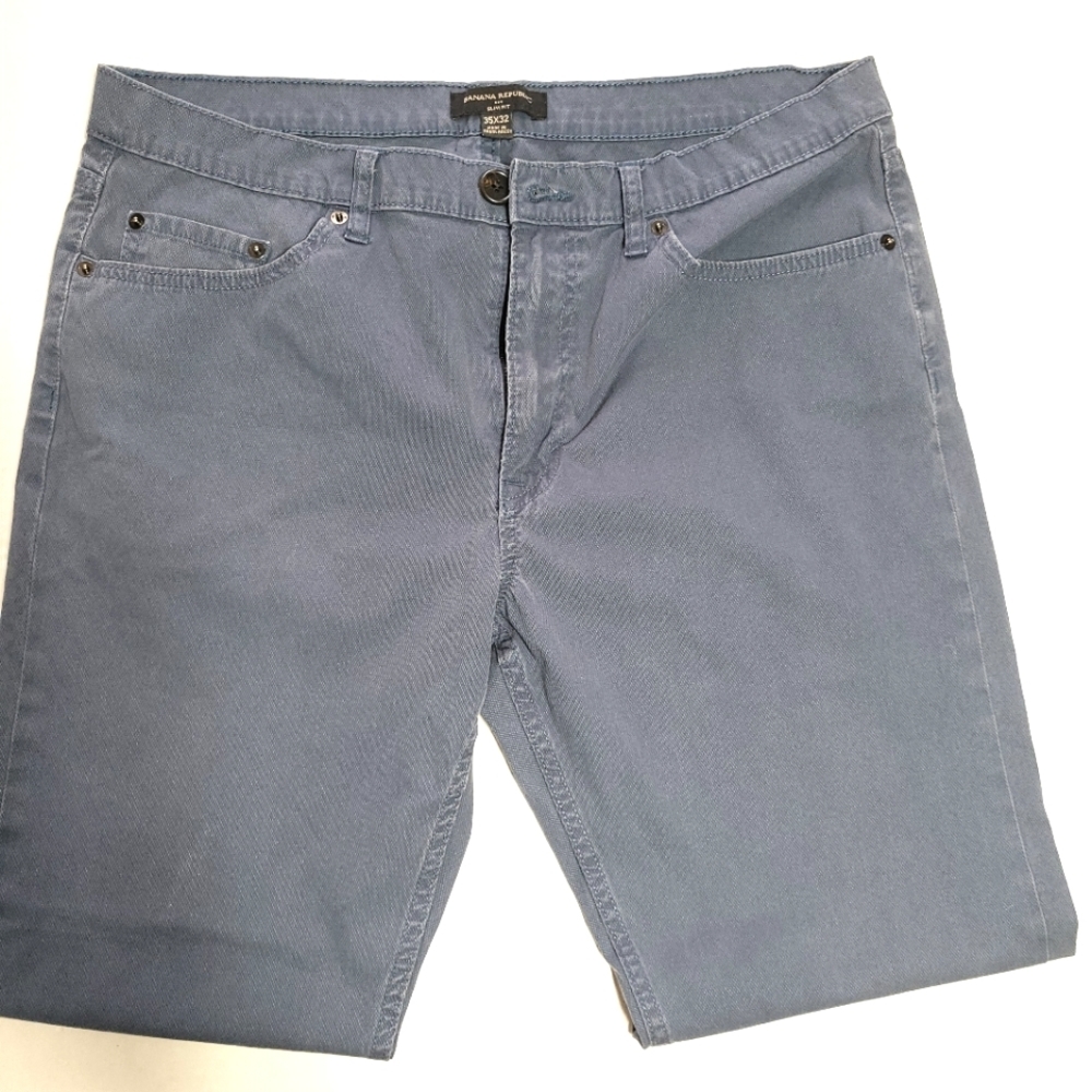 Banana Republic Mens Dobby  Jeans, Sz 35x32
